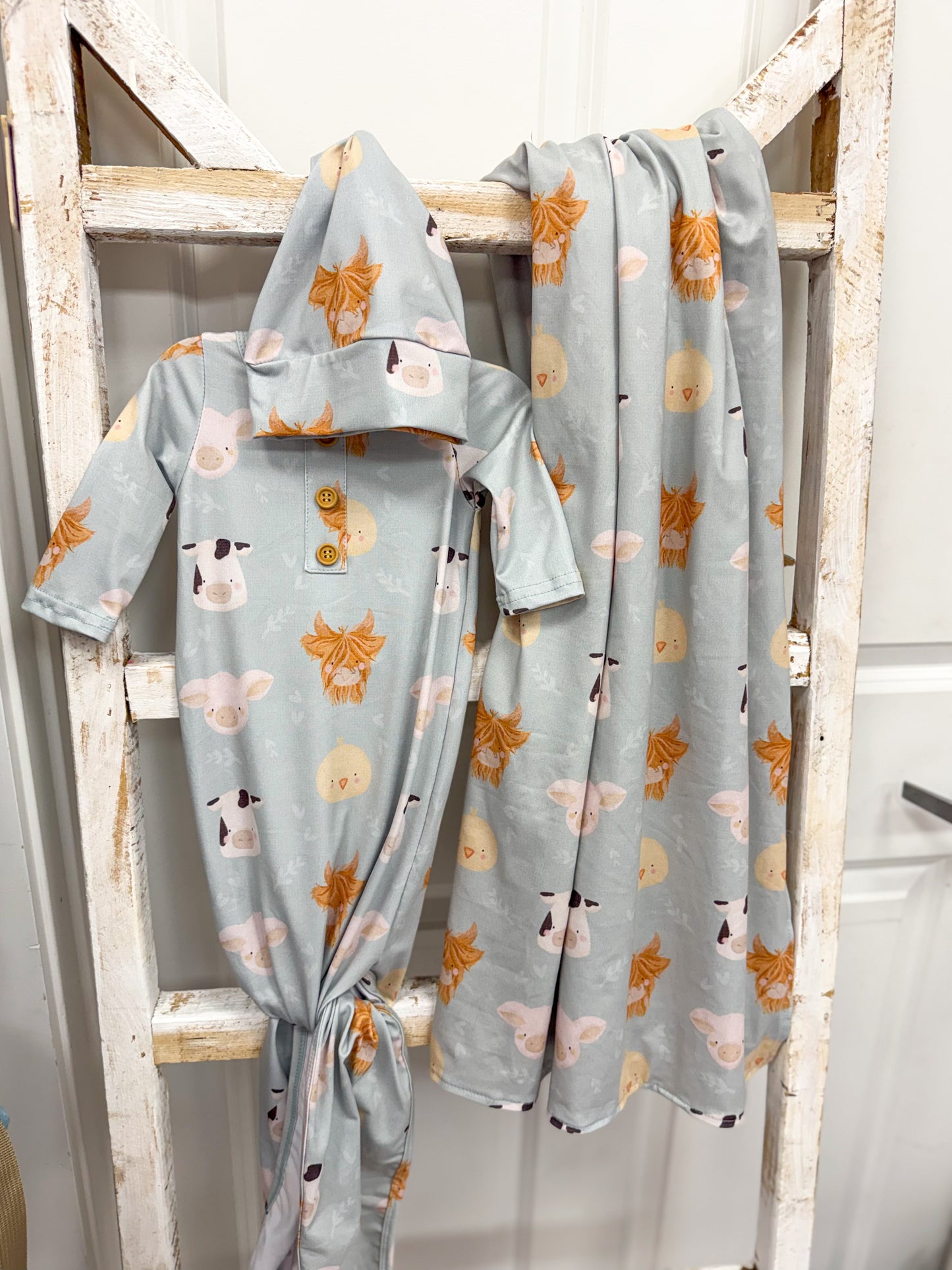 Baby Barnyard Blanket