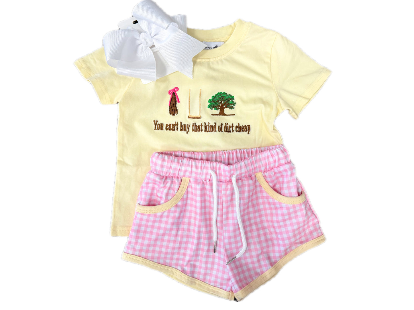 Pink Dirt Cheap Short Set