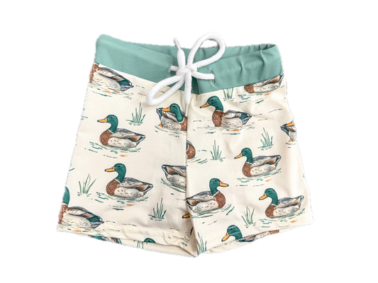 Vintage Mallard Swim Shorts