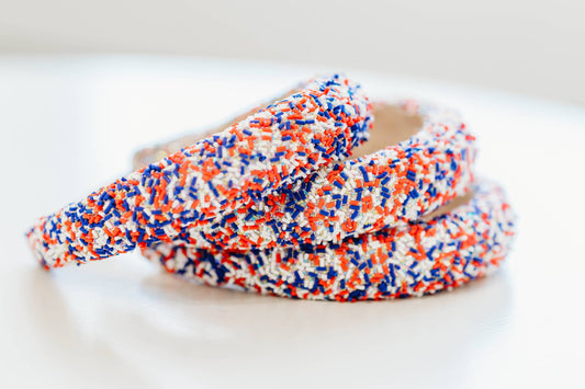 Beaded Headband - Star Spangled Sprinkles