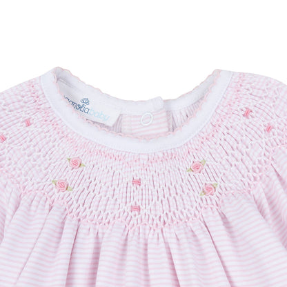 Anna Bishop Footie - Pink