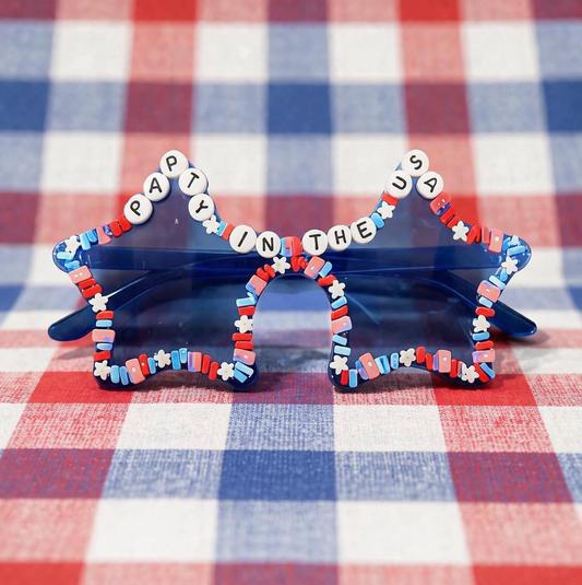 Star Sunglasses - Patriotic Party