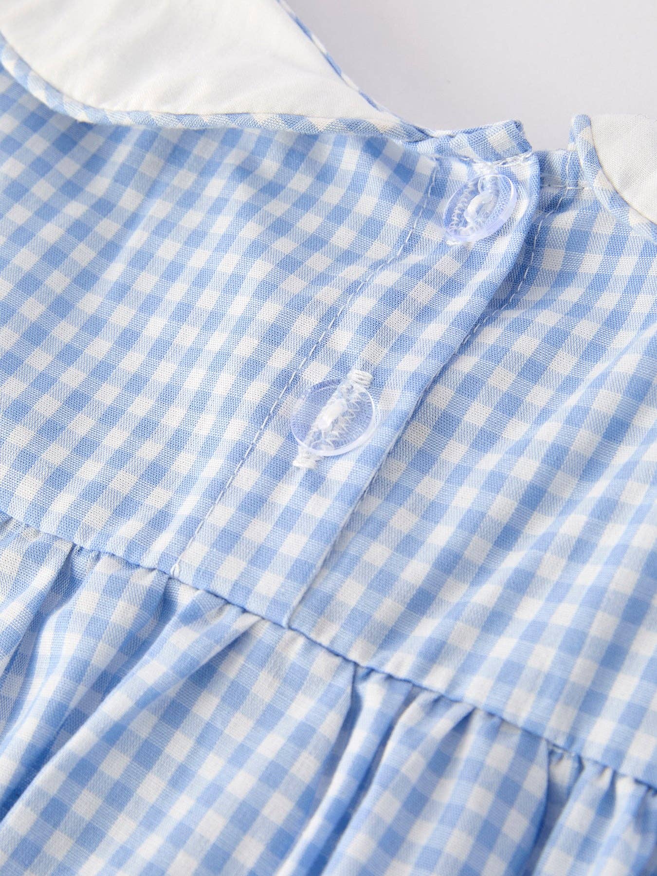 Blue Rabbit Plaid Dress