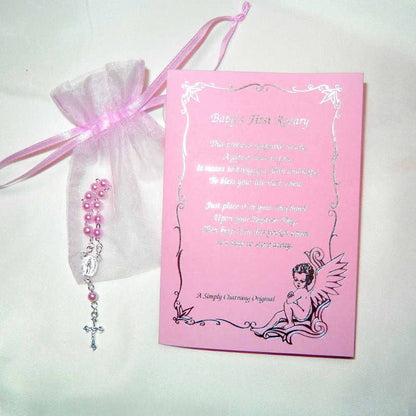 Baby'S First Rosary Gift Boxed W/Poem