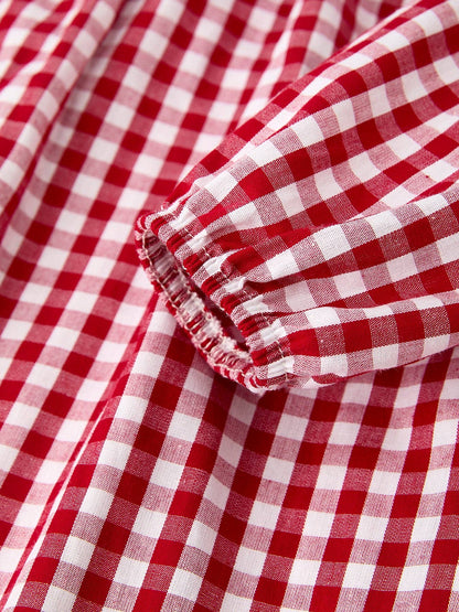 Plaid Christmas Tree Dress