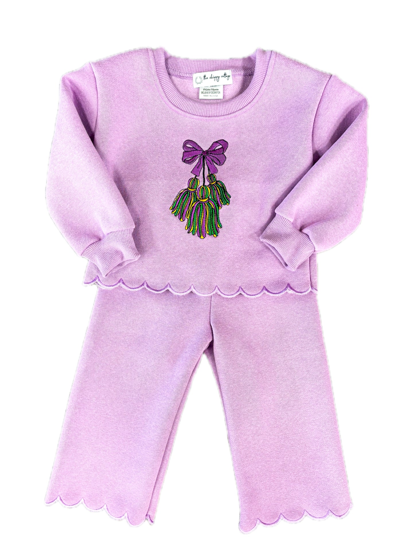 Mardi Tassel Jogger Set