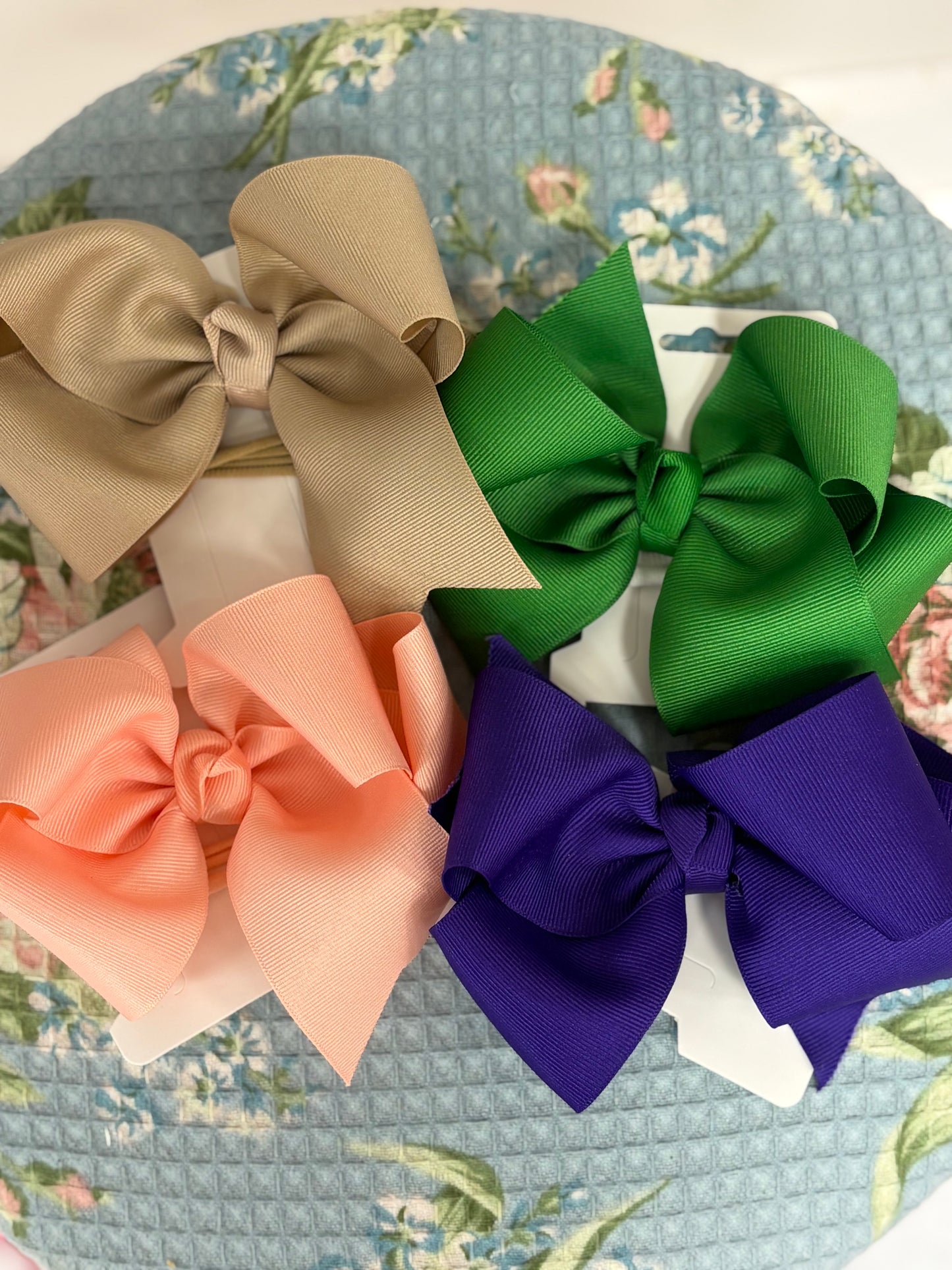 Nylon Headband Bow