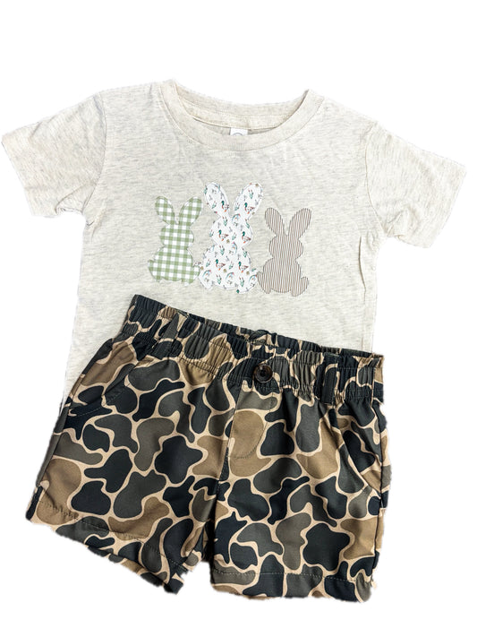 Trio Bunny Tee