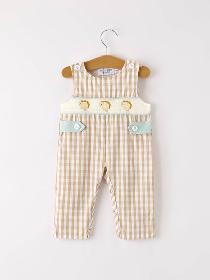Turkey Gingham Romper