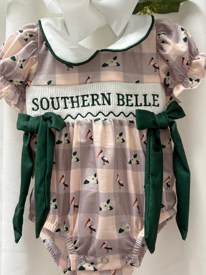 Southern Belle Magnolia Smock Bubble