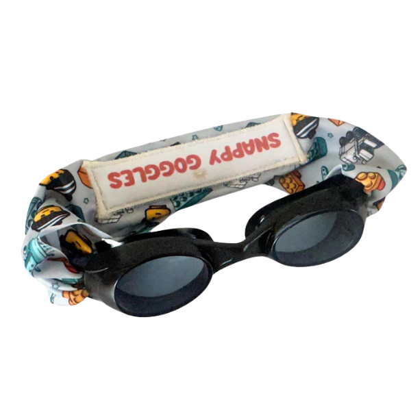 Kids Swim Goggles – Floatable Fabric Strap (Ages 3+)