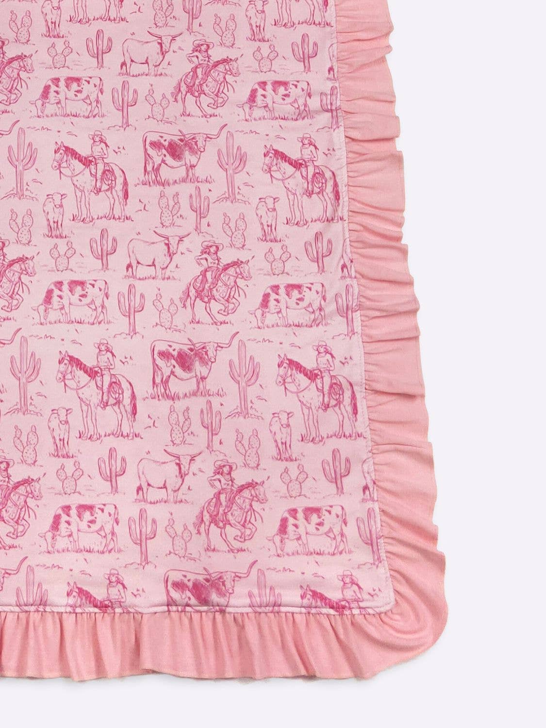Pink Western Blanket