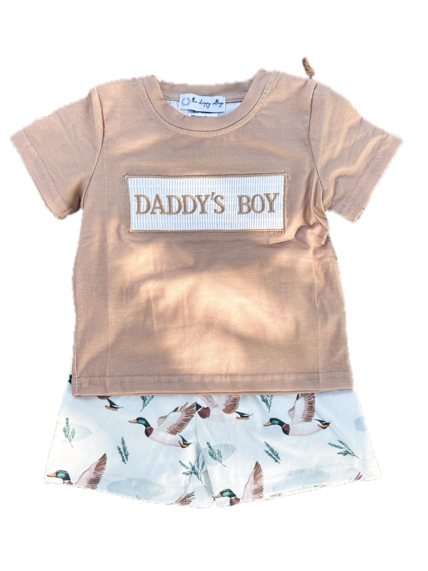Daddy’s Boy Summer Mallard Short Set