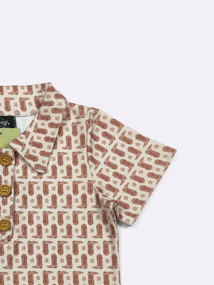 Two Step Boy Collar Shirt