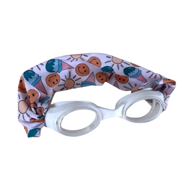 Kids Swim Goggles – Floatable Fabric Strap (Ages 3+)