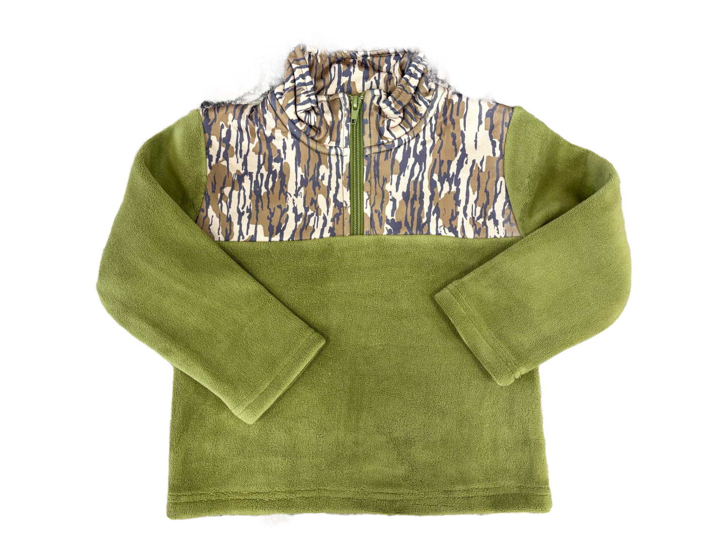 Mossy Fleece Pullover