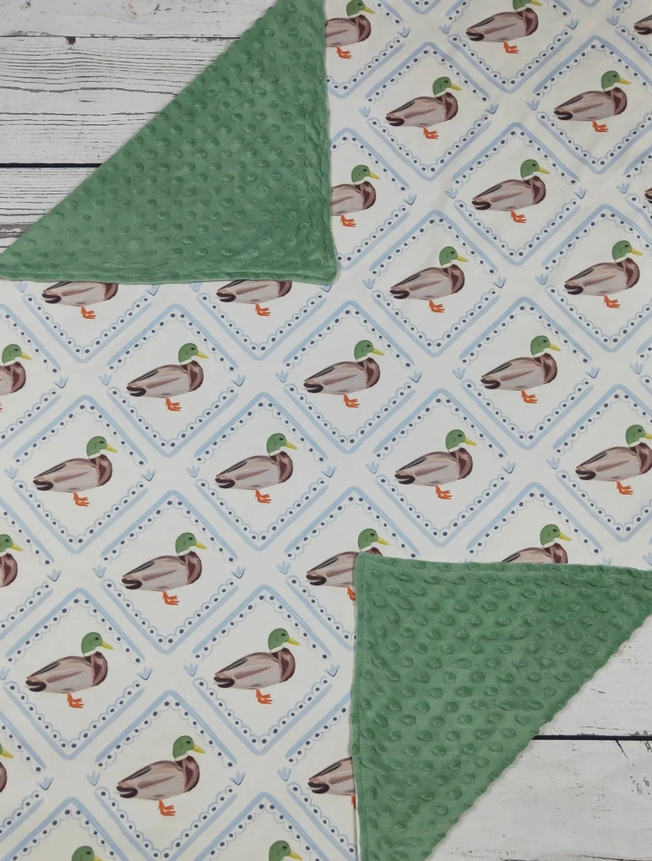 Preppy Duck Blanket