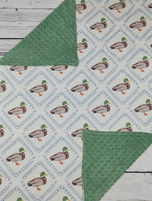 Preppy Duck Blanket