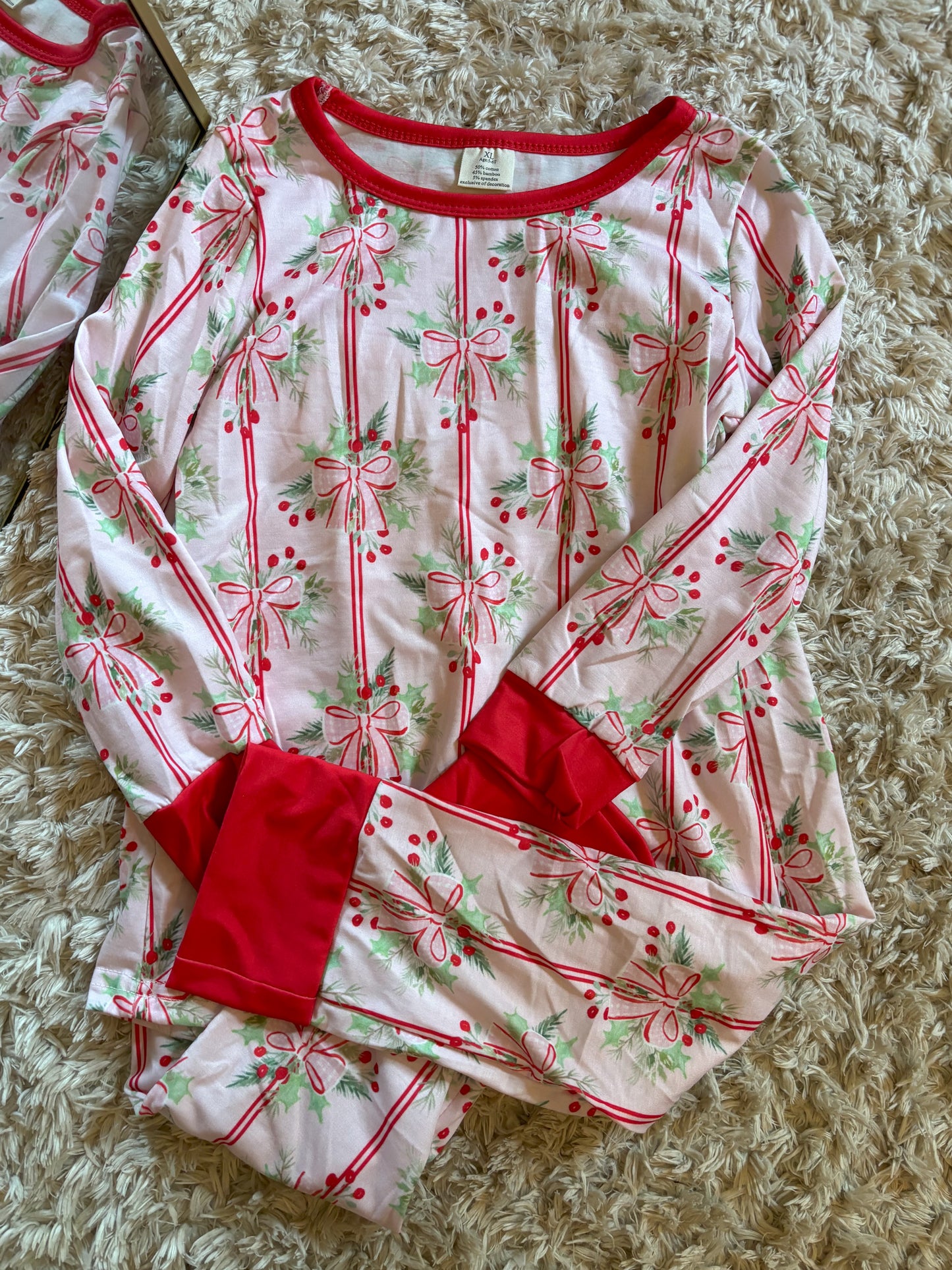 Pink Holly Pjs