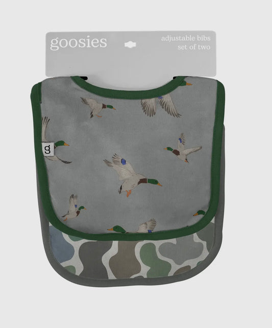 Mallard Camo Bamboo Bib Set