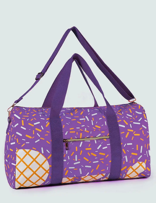 Purple Drip Duffle