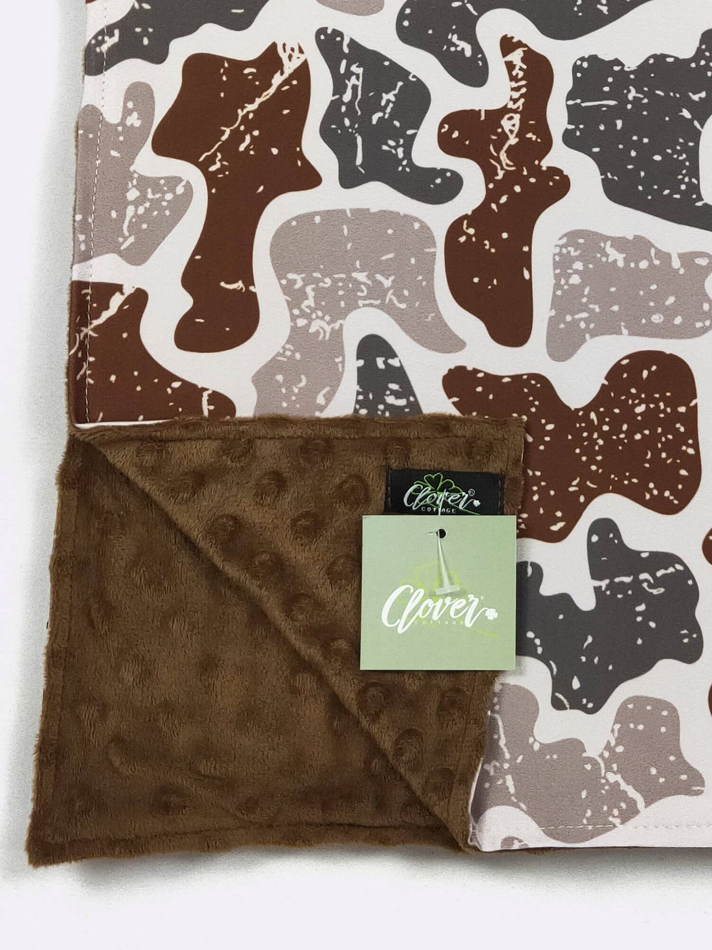 Distressed Camo Blanket