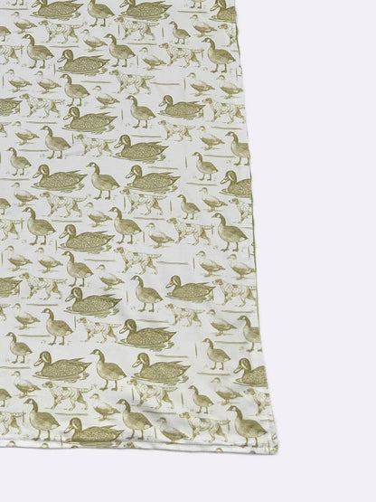 Olive Duck Hunt Blanket