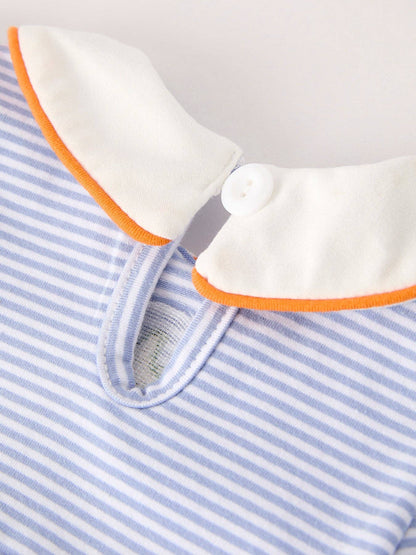 Pumpkin Striped Bubble