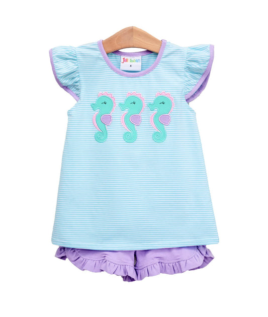 Seahorse Flutter Short Set
