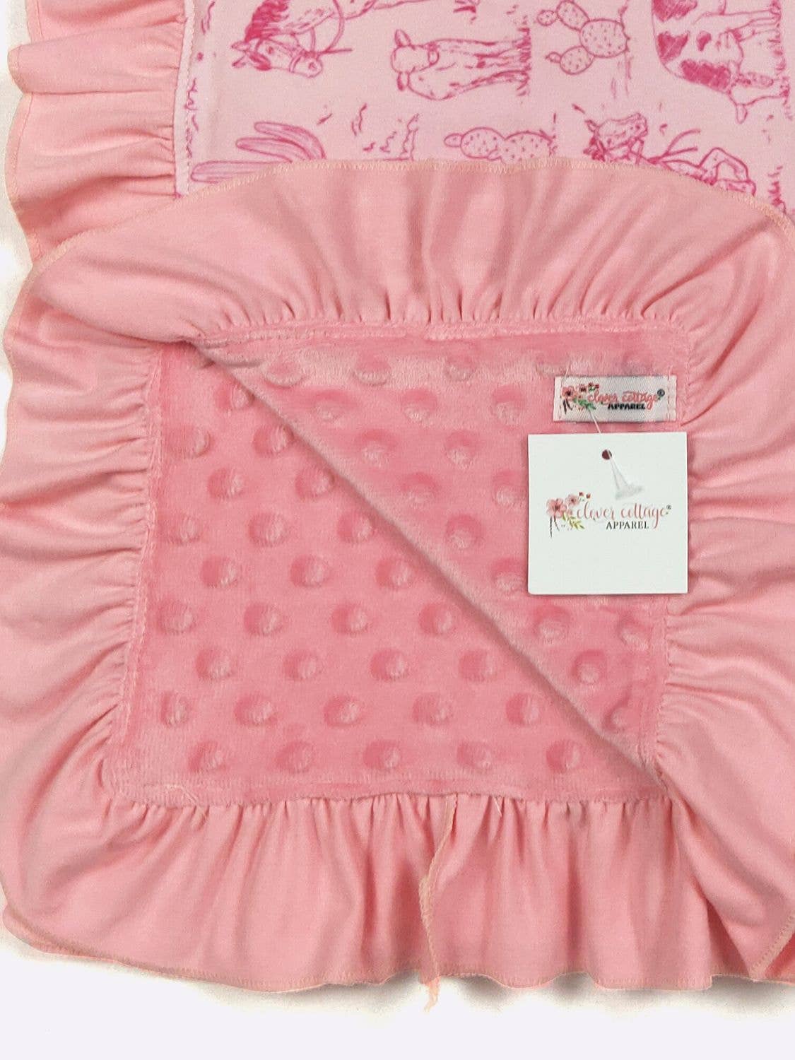Pink Western Blanket