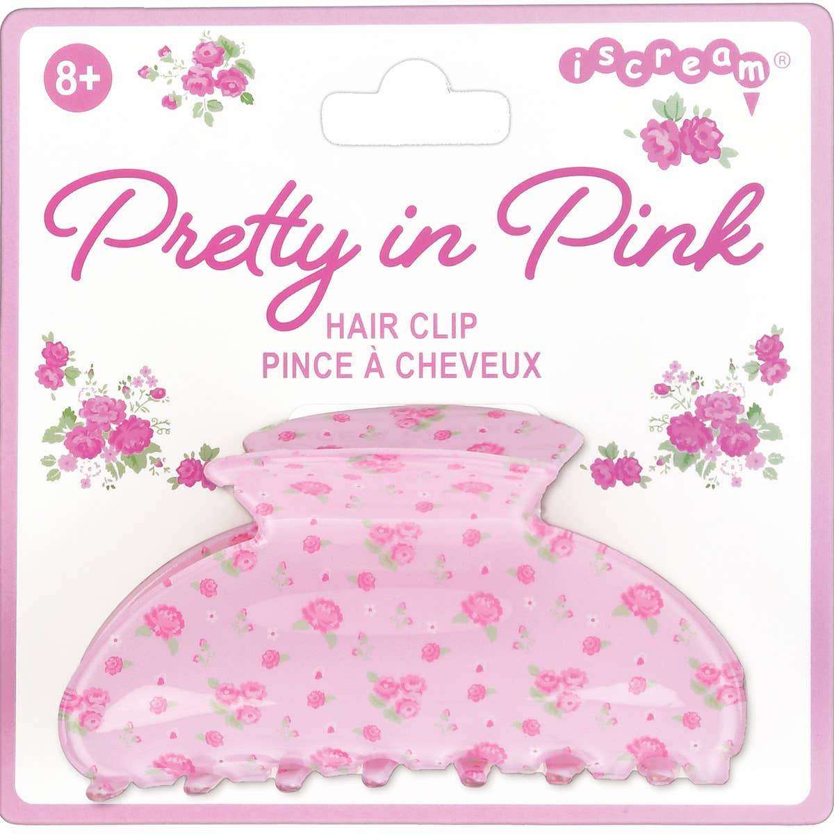 Pretty in Pink Hair Clip