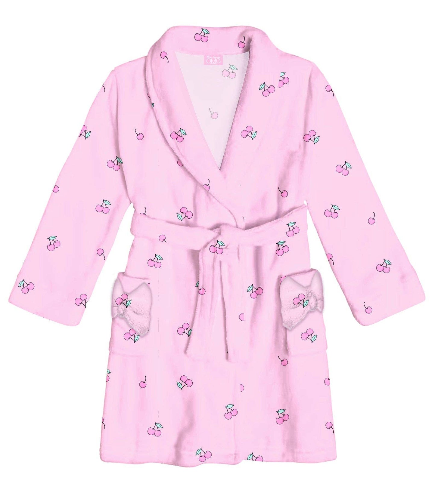 Fleece Printed Bath Robe