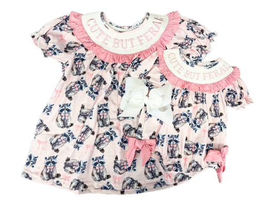 Cute but Feral Smock Dress