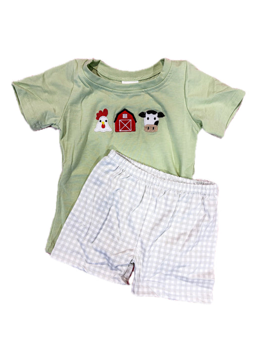 Green Farm Short Set