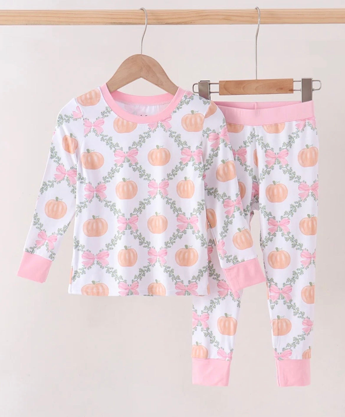 Pink Pumpkin Bamboo Lounge Set