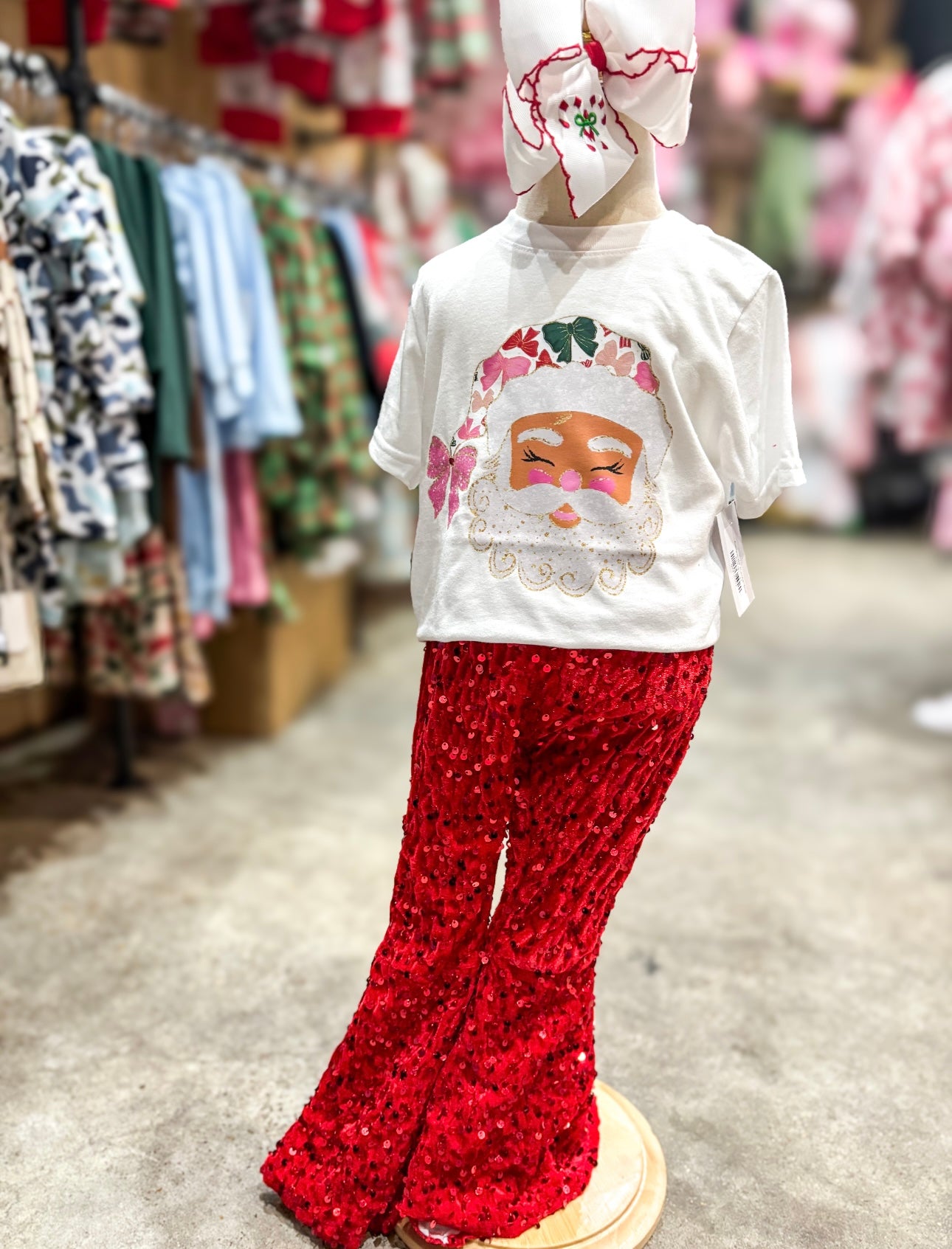 Coquette Santa Tee