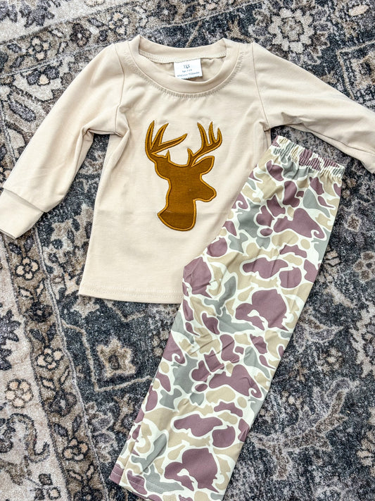 Deer Pant Set