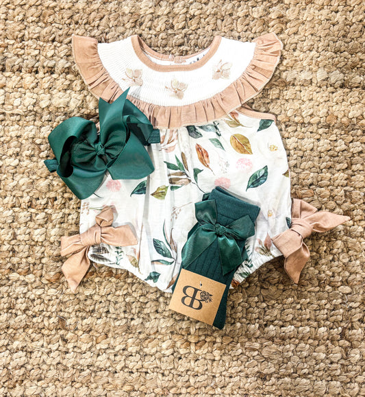 Magnolia Smocked Bubble PRE•ORDER