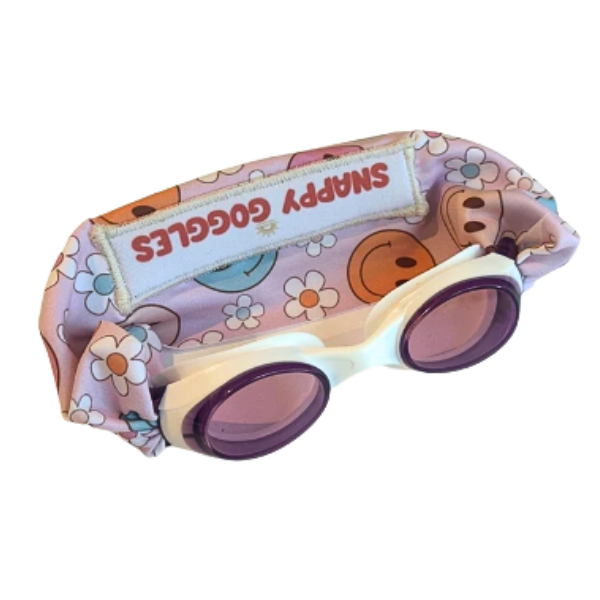Kids Swim Goggles – Floatable Fabric Strap (Ages 3+)