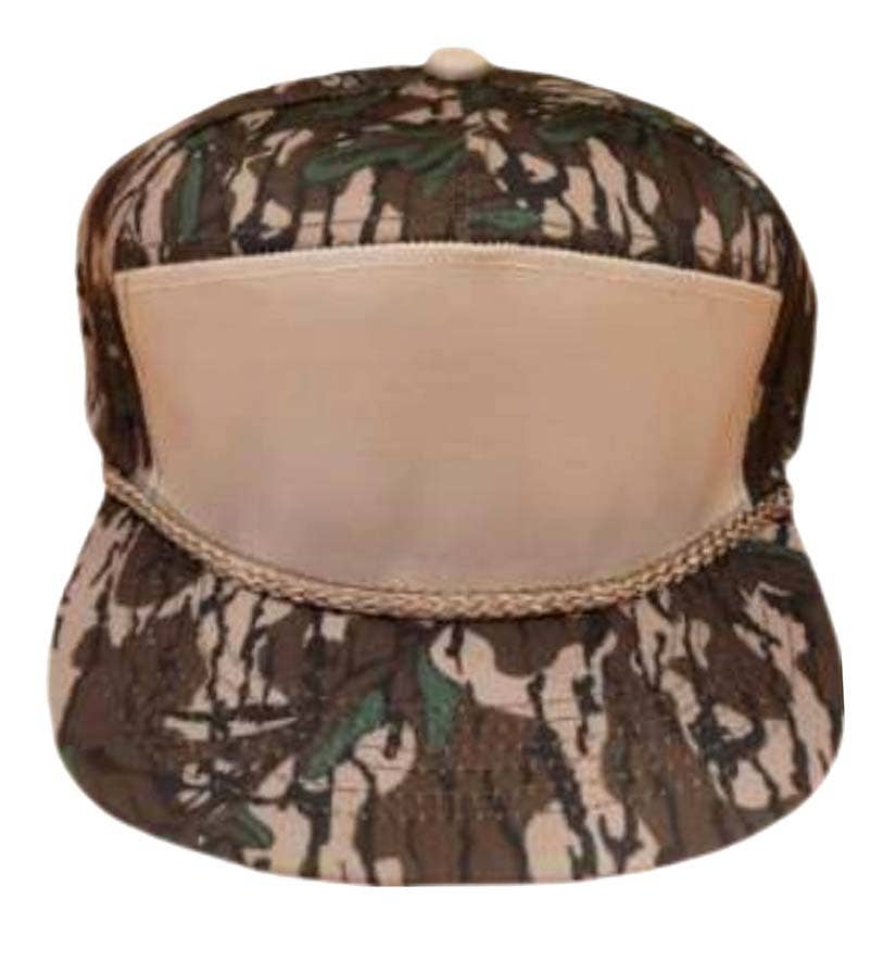Kids 7 Panel Swampland Camo Snapback Hat
