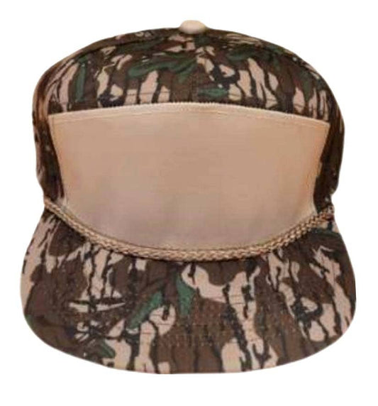 Kids 7 Panel Swampland Camo Snapback Hat