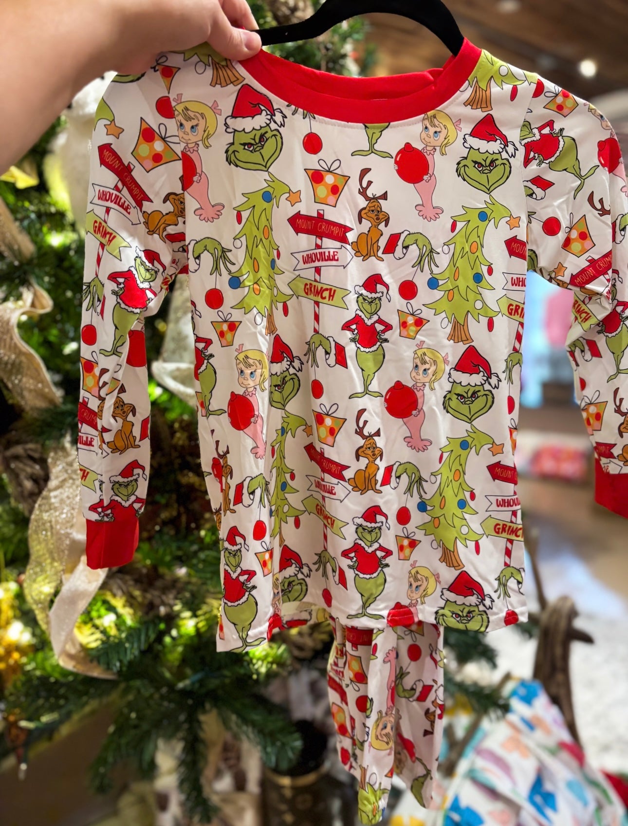 Boy Grinch Pjs
