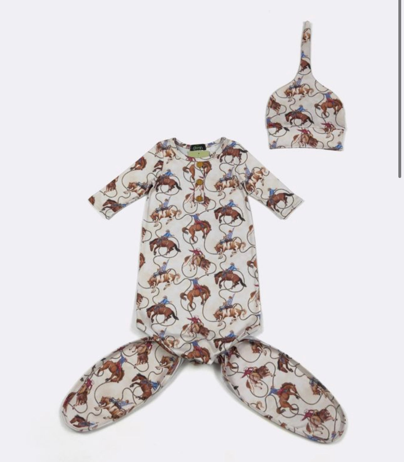 Rodeo Rider Gown + Hat