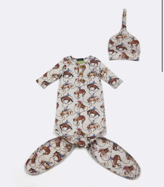 Rodeo Rider Gown + Hat