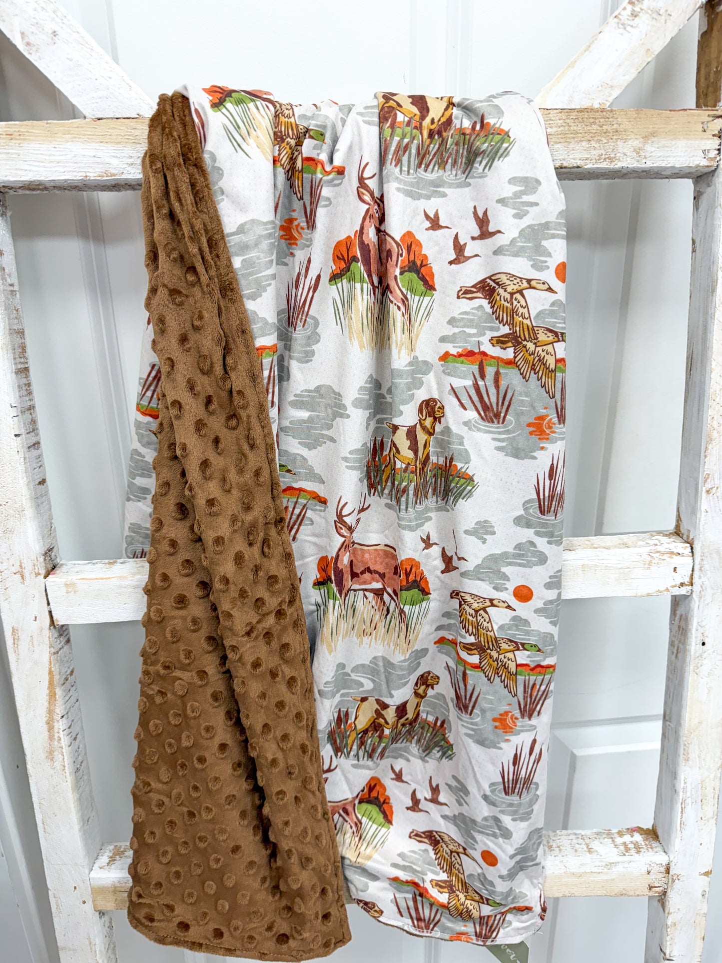 Wetland Mallard Baby Blanket