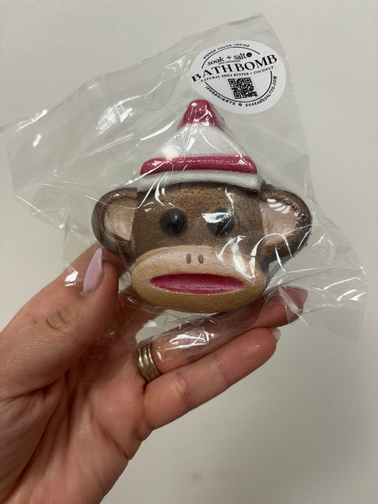 Sock Monkey Bath Bomb