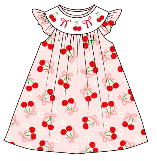 Cherry Coquette Dress