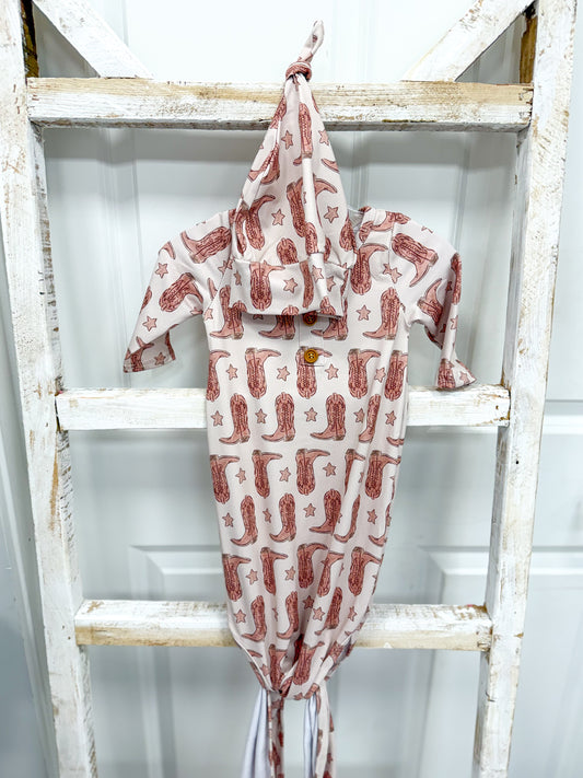 Two Step Knotted Gown