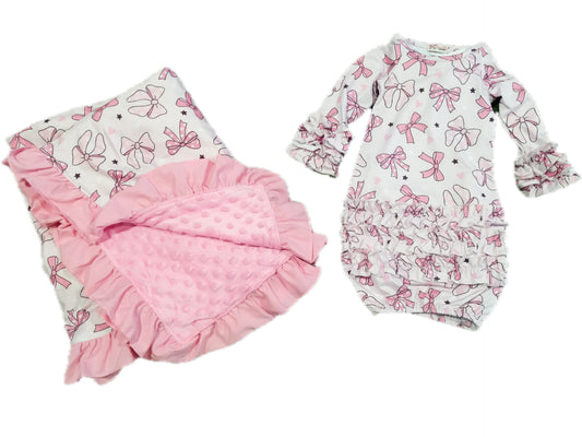 Coquette Bow Blanket