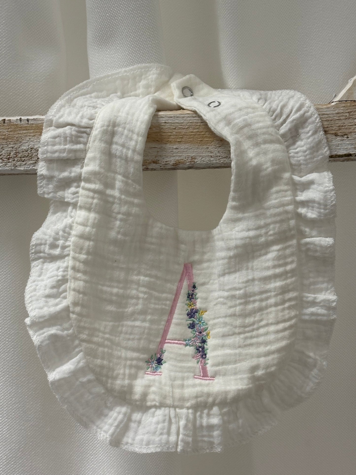Initial Burp Cloth/Bib